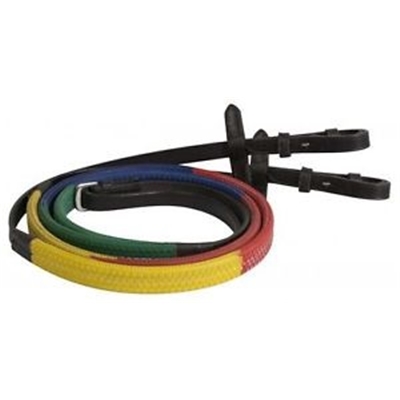 English Made 5/8&quot;&quot; Rainbow Reins